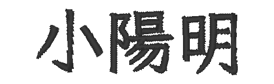 霞鶩文楷 TC Light 小陽明 PE-DESIGN 實際樣張