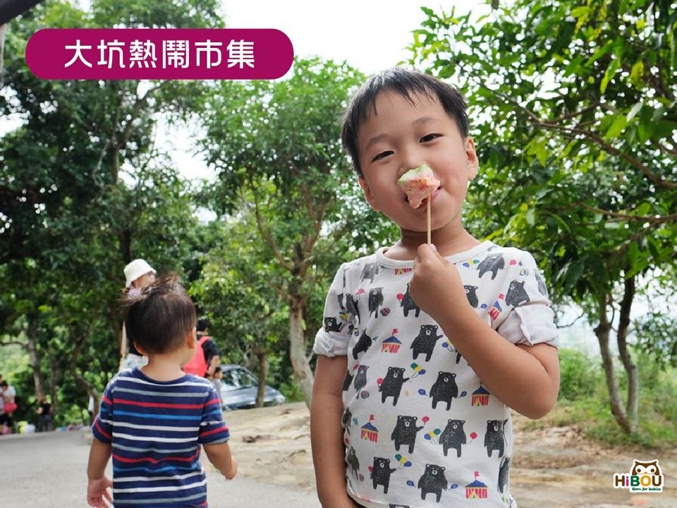 大坑熱鬧市集│親子爬山步道景點