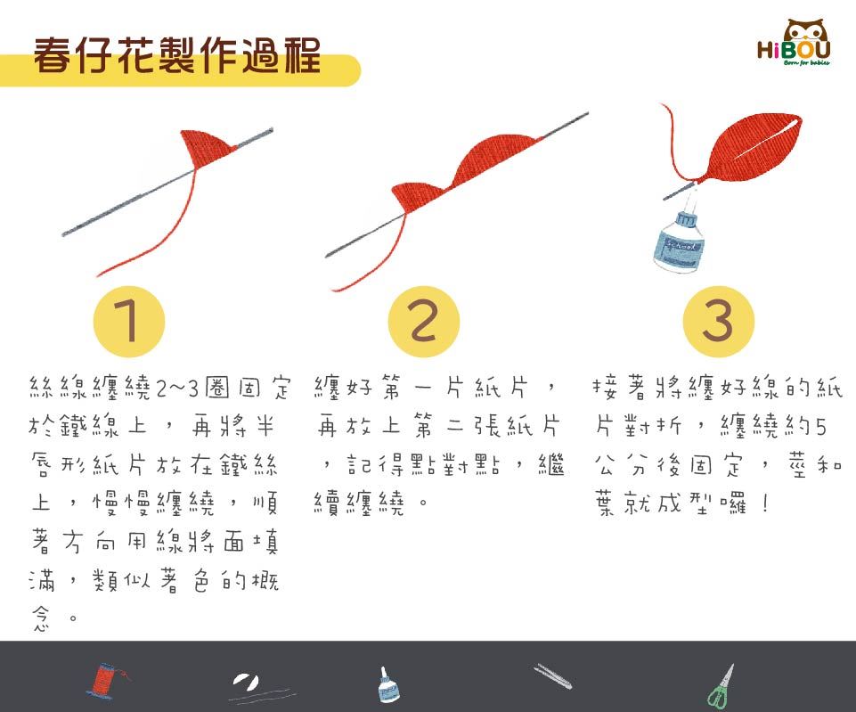 製作過程│春仔花